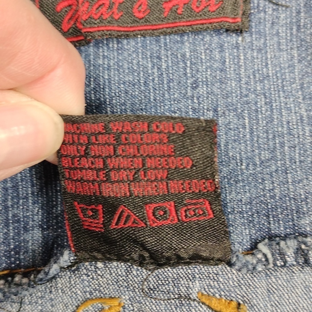 What's Hot Women's Jean Capris Size 16 - Picture 7 of 15